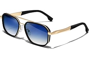 KANASTAL Mode Gepolariseerde Zonnebril Heren Vierkante Zonnebrillen Dames Vintage UV400 Sunglasses