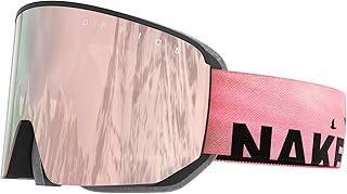 NAKED Optics The Nova Skibril voor heren, snowboardbril, skibril voor slecht weer, skibril met wisselglazen, skibril voor ...