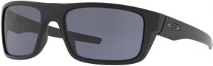 Zonnebril Oakley Drop Point voor Heren in de kleur Zwart met Grey gekleurde glazen