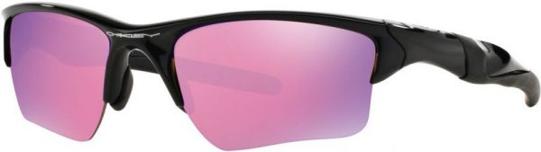 Zonnebril Oakley Half Jacket 2.0 XL voor Heren in de kleur Zwart met Prizm Golf gekleurde glazen