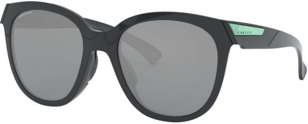 Zonnebril Oakley Low Key voor Dames in de kleur Grijs met Prizm Black gekleurde glazen