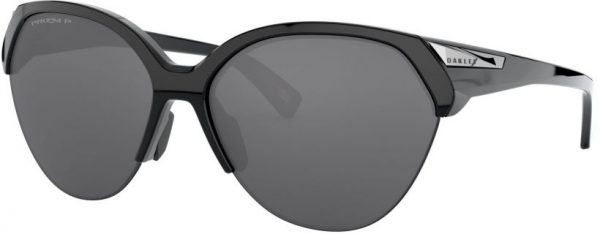 Zonnebril Oakley Trailing Point voor Dames in de kleur Zwart met Prizm Black Polarized gekleurde glazen