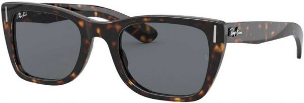 Zonnebril Ray-Ban® Caribbean voor Heren, Dames in de kleur Bruin met Blue gekleurde glazen