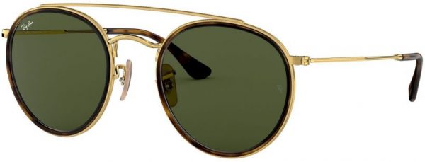 Zonnebril Ray-Ban®  voor Heren, Dames in de kleur  met Green gekleurde glazen