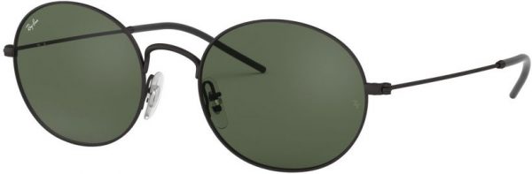 Zonnebril Ray-Ban®  voor Heren, Dames in de kleur Zwart met Green gekleurde glazen