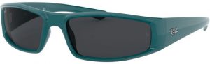 Zonnebril Ray-Ban®  voor Heren, Dames in de kleur Groen met Dark Grey gekleurde glazen